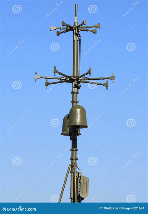 Military Mobile Radio Device Stock Photo - Image of extraterrestrial, airwaves: 78483756