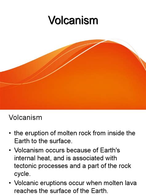 Endogenic Processes - Volcanism | PDF | Volcano | Types Of Volcanic ...