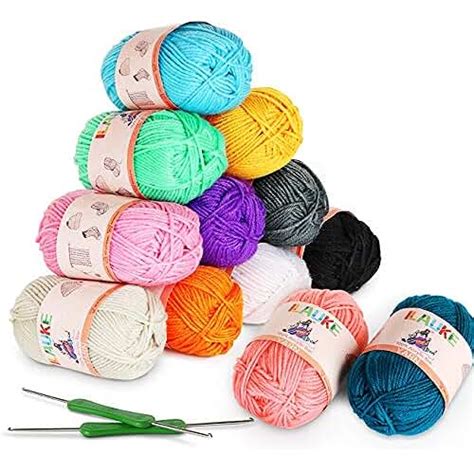 Amazon.es: hilo para tejer a crochet