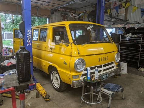 1964 Dodge A100 Van Yellow RWD Manual - Classic Dodge A100 1964 for sale