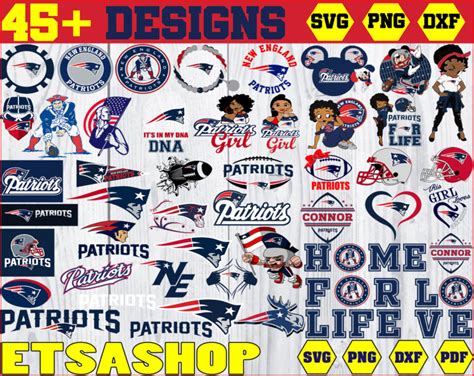 New England Patriots svg png, NFL Bundle Svg, NFL logo svg, Digital ...