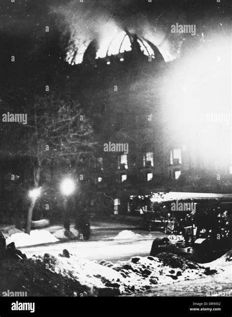 Reichstag Fire 1933 Stock Photo - Alamy