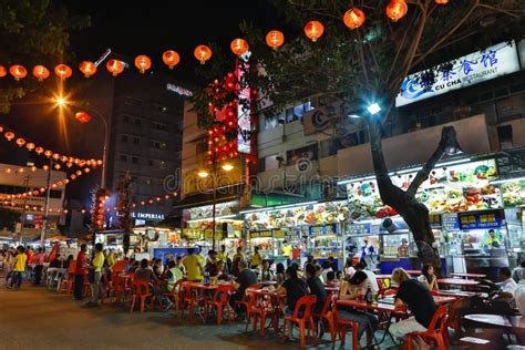 Jalan Alor Night Market Kuala Lumpur Malaysia Editorial Photo - Image of cooking, night: 247667471