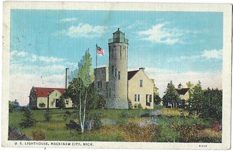 U.S. Lighthouse, Mackinaw City, MICH – Sentinel Portraits