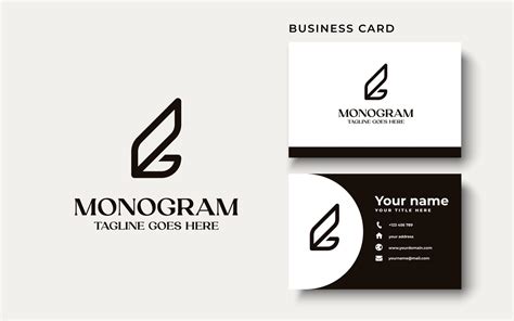 Creative Professional Trendy Monogram L Logo Design in Black and White ...