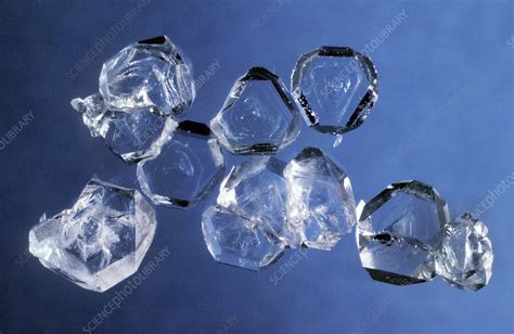 Xenon Tetrafluoride Crystals - Stock Image - C027/9640 - Science Photo Library