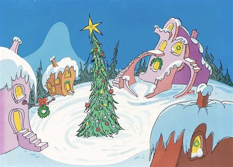 The Grinch Whoville Wallpaper