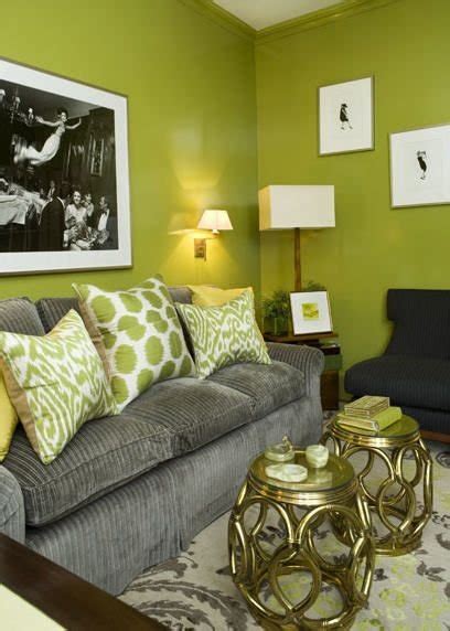 Vibrant Green And Gray Living Rooms Ideas - Interior Vogue