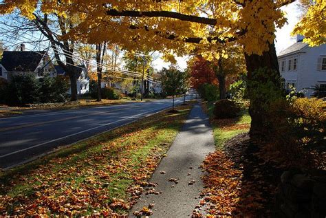 Camden, Maine in fall | Maine in the fall, Fall travel, Country roads ...