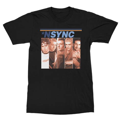 *NSYNC Debut Album Cover T-Shirt - *NSYNC Official Store