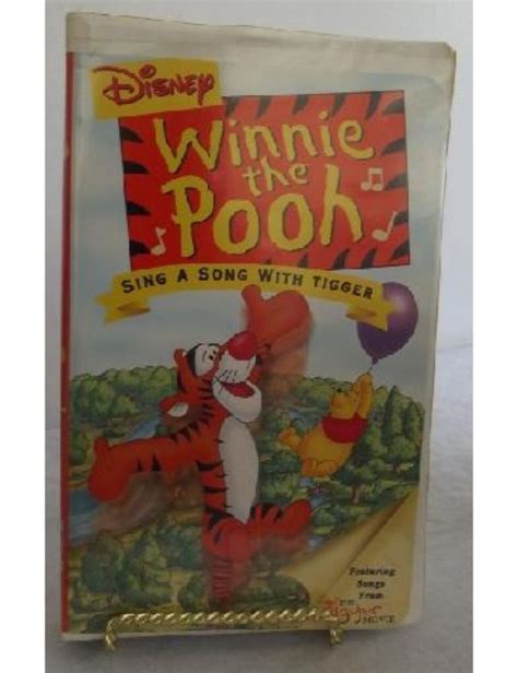 VHS:Kids Disney's Winnie the Pooh "Sing a Song with Tigger" - D & J's ...