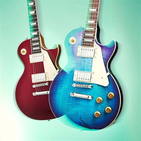 Gibson Custom Color Series Les Paul Standards launched - gearnews.com