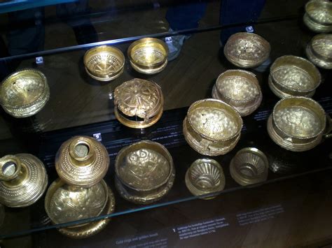 Gold Metal Viking Bowls Free Stock Photo - Public Domain Pictures