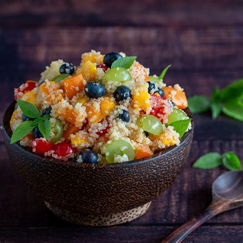 Quinoa Fruit Salad - Healthy World Cuisine