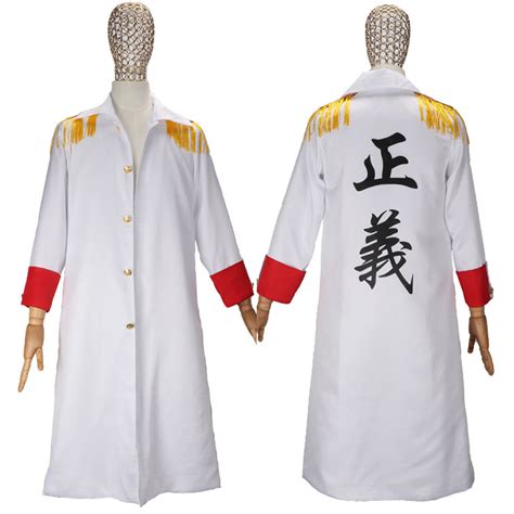 One Piece Monkey D Garp Cosplay Costume Halloween Carnival Outfits – Anicossky