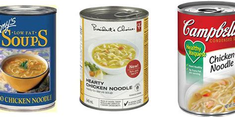 canned soup brands