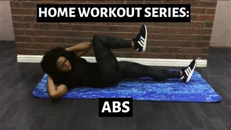 Home Exercise for Abs - YouTube