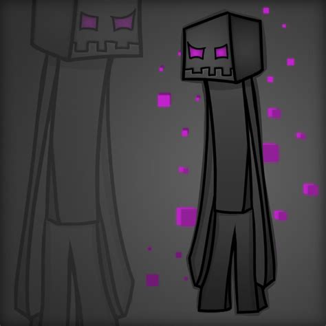 Minecraft Mob Spotlight: Enderman by TruCorefire on DeviantArt