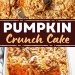 Pumpkin Crunch Cake (Easy Recipe) - Insanely Good