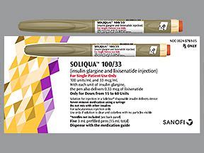 Soliqua 100/33 pen: Dosage, side effects, uses, and more