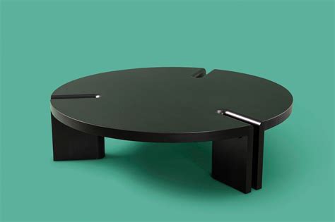 ROUND COFFEE TABLE – CRITERIA Furniture Projects, Furniture Design, Coffee Withdrawal, Black ...