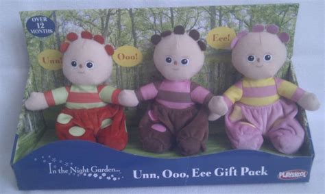 Adorable My 1st Set of Tombliboos In the Night Garden Plush Toys Boxed