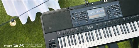 Yamaha Series Arranger Workstations PSR-SX700 Features