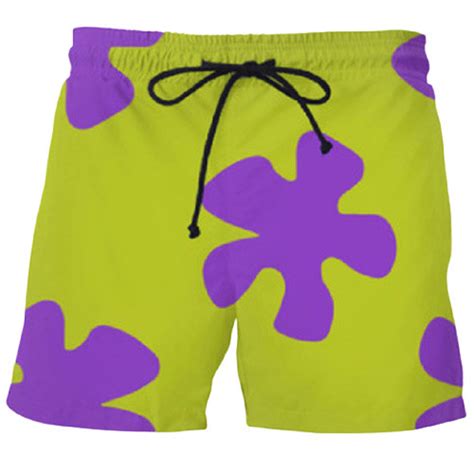 SpongeBob SquarePants Patrick Star Costume - Beach Shorts Patrick Star ...