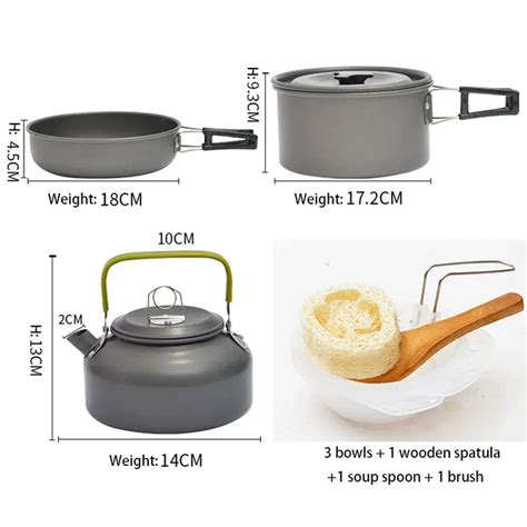 Camp cooking equipment set - Camping Equipment - Cooking - Camping Boutique