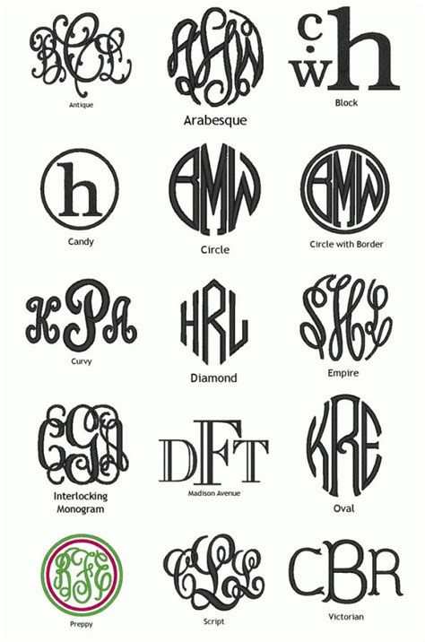 I like the block monogram...maybe with a different font but I like thatnits different ...