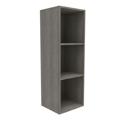 Form Konnect Grey Grey effect 3 Cube shelving unit (H)1032mm (W)352mm ...