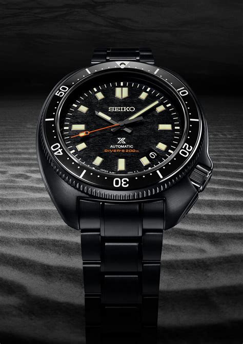 SEIKO PROSPEX The Black Series Limited Edition | Seiko Watch Corporation