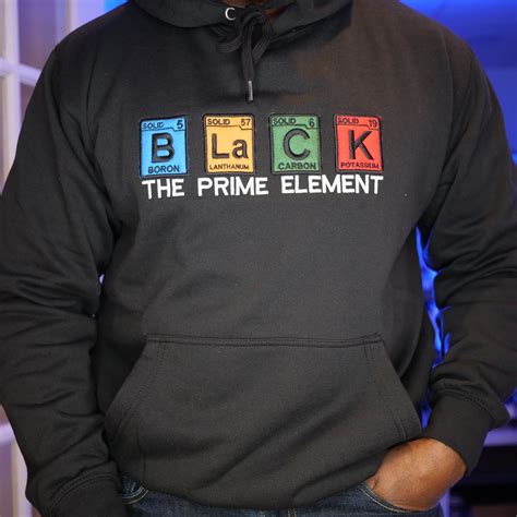 Black Element Designed Hoodie