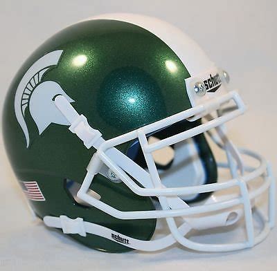 Michigan State Spartans Schutt Authentic Mini Football Helmet