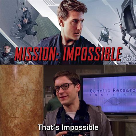 A Mission: Impossible meme? How’d that get in there? : r/raimimemes