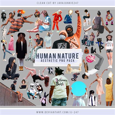 Human Nature Aesthetic PNG Pack by JJ-247 on DeviantArt