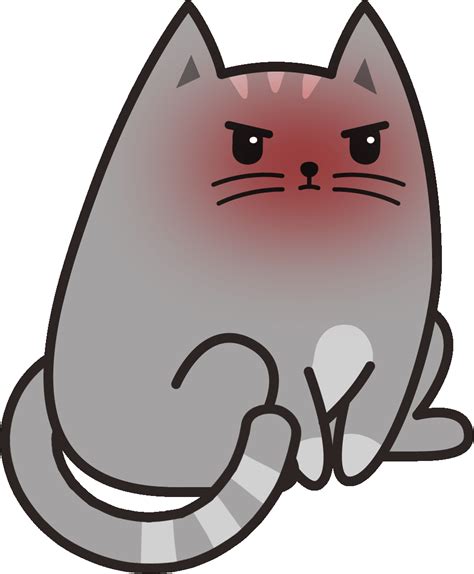 Angry Cat Sticker by Meowingtons for iOS & Android | GIPHY