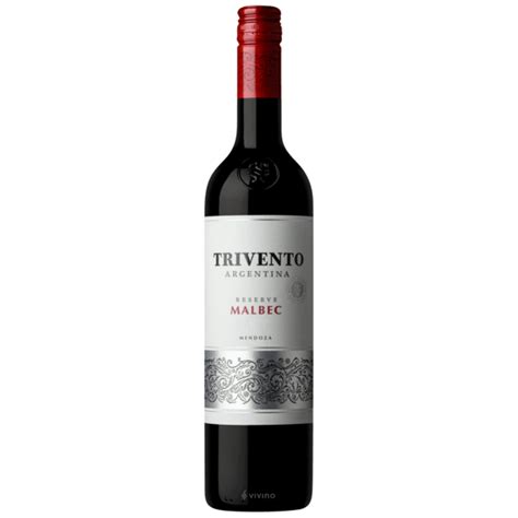 TRIVENTO RESERVE MALBEC 750ML (13%) - Jays