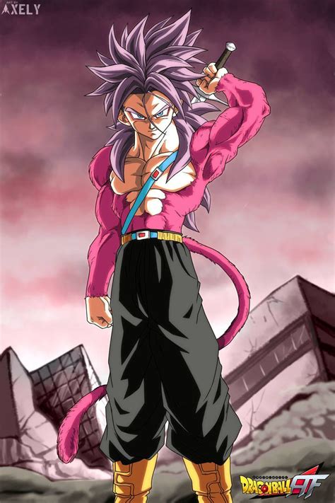 Trunks ssj4 by Axely4001 on DeviantArt in 2021 | Dragon ball super manga, Dragon ball artwork ...