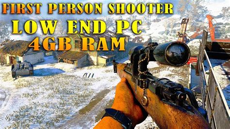 Top 10 Best FPS Games For Low End PC 2017 - YouTube