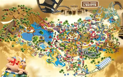 Asterix Park Map