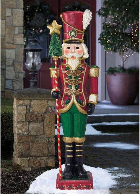 6 ft tall wooden nutcracker customers first