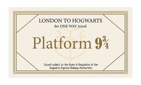 Hogwarts Express ticket. Vector illustration 12782664 Vector Art at Vecteezy