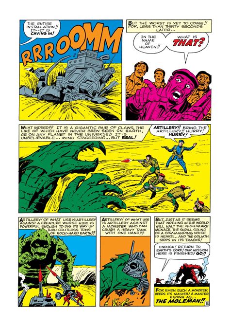 Mole Man! (FANTASTIC FOUR #1) Jack Kirby