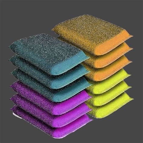 Nylon Scrubber Pad, For Utenslis Cleaing, Size: 4 X 5 Inch at Rs 43/dozen in New Delhi