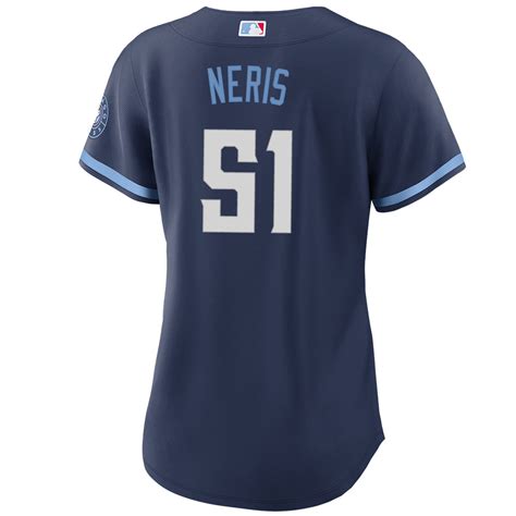 Hector Neris Chicago Cubs Women's City Connect Jersey by NIKE