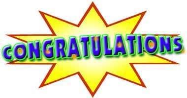 Congratulations job free clipart – Clipartix