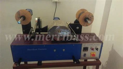 Hot Stamping Foil Machine at best price in Thane by Merribass Ventures | ID: 10652130355