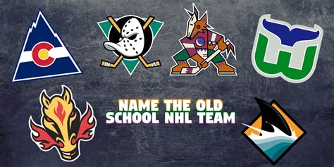 All NHL Teams Old Logo - LogoDix