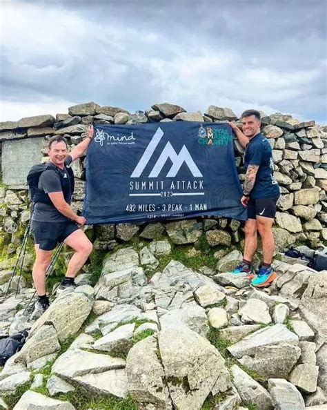 Helmshore marine conquers three UK peaks on foot in just nine days - LancsLive